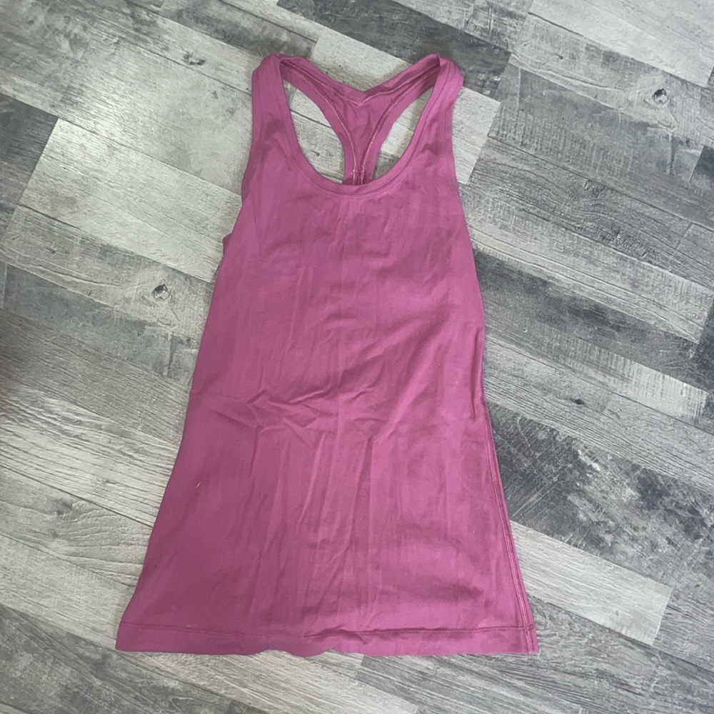 Pink Lululemon tank